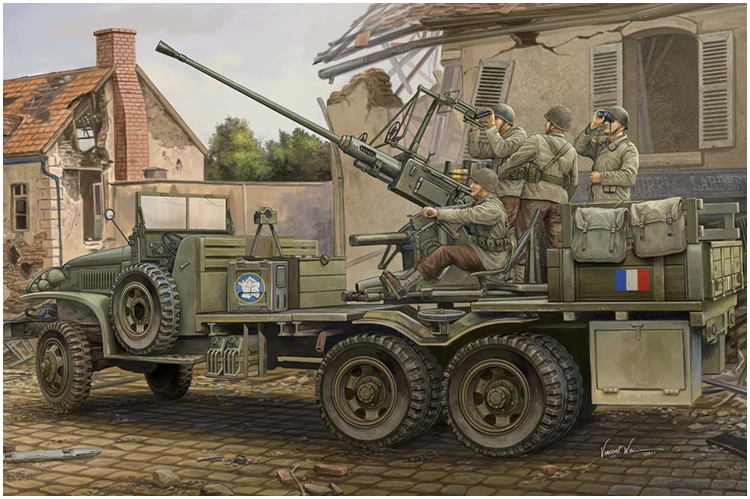 Trumpter масштаб 82459 1/35 US GMC Bofors 40 мм оружейный грузовик комплект для смазывания