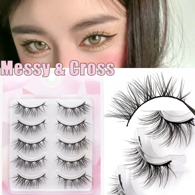 

Накладные ресницы, искусственная норка, густые ресницы, 20/10/5 пар