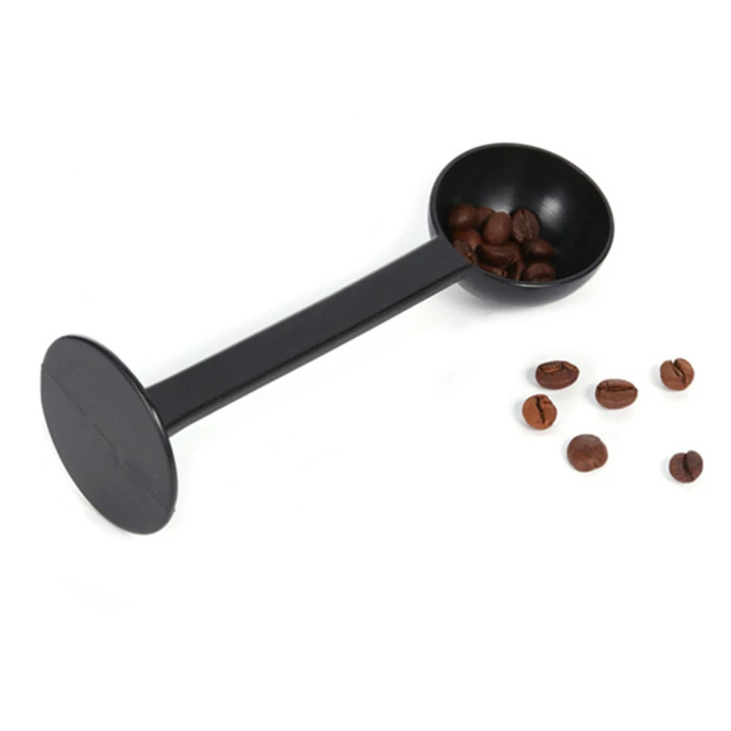 

Tamping Scoop 2 In 1 for Coffee Powder Coffeeware Measuring Tamper Spoon Plastic/ Kitchen Accessories Coffee Spoons 1Pcs