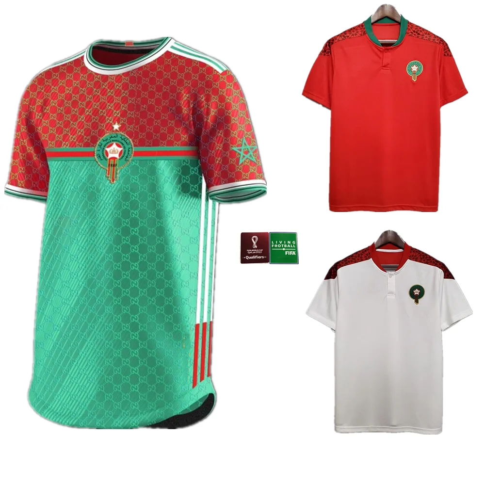 

2021 Morocco home away special edition soccer Jerseys EN-NESYRI HAKIMI BONO LOUZA AMRABAT SAÏSS AGUERD football shirt kit