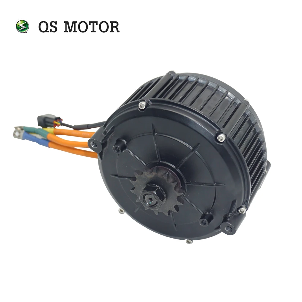 QS MOTOR QS165 V2 5000 Вт 72 В 35H PMSM Электрический двигатель среднего привода высокой