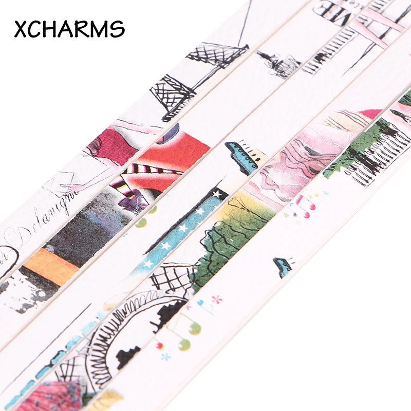 

Плоский шнур из искусственной кожи (полиуретан) диаметром 10 мм/Искусственная веревка/фурнитура для ювелирных изделий/Изготовление Бижутерии/материалы для браслетов