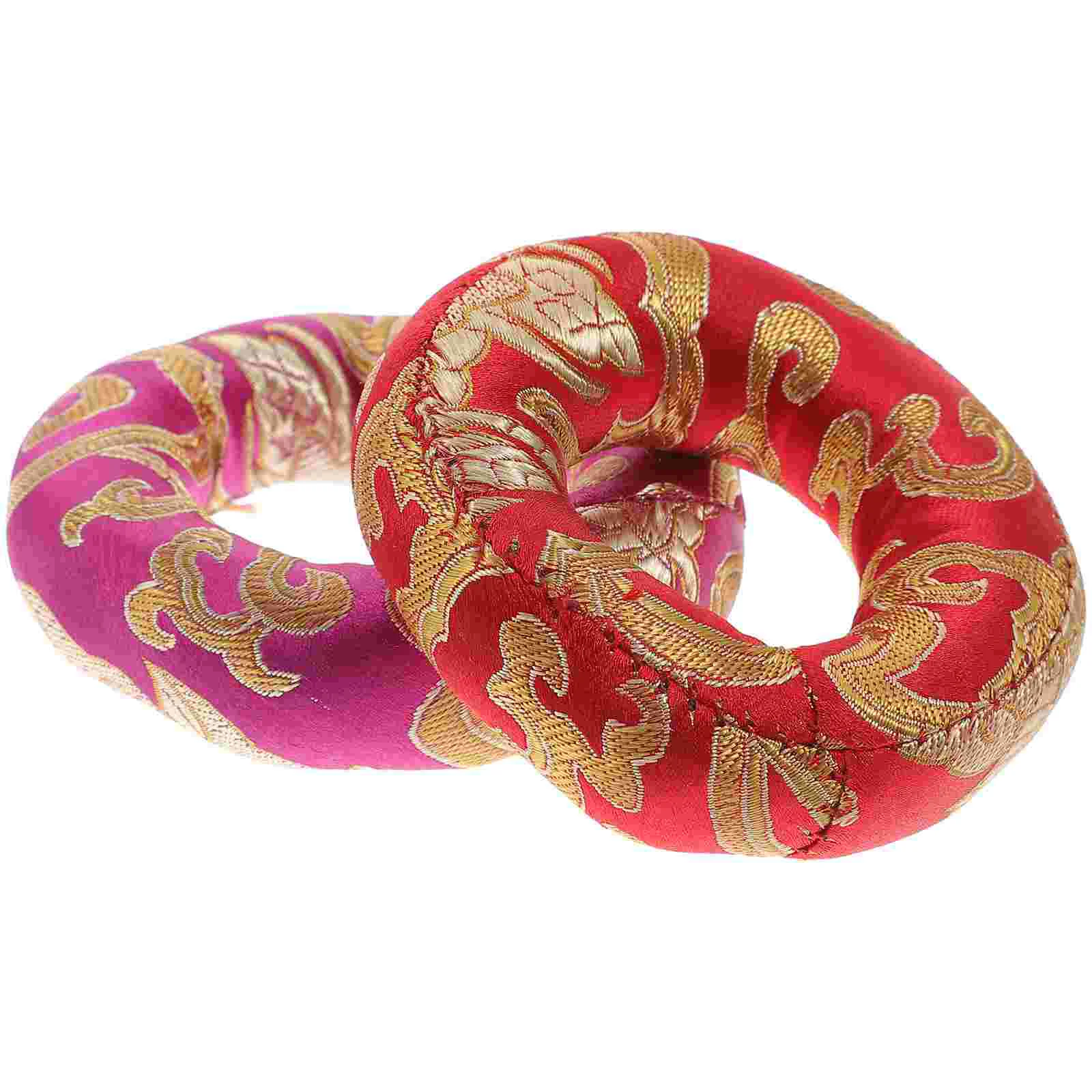 

2Pcs Meditation Ring Cushion Tibetan Singing Bowl Cushion Meditation Singing Bowl Cushion Singing Bowl Mat