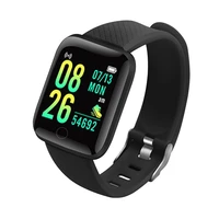 new 116 plus smart bracelet color screen heart rate blood pressure monitoring movement pedometers d13 waterproof sports watch