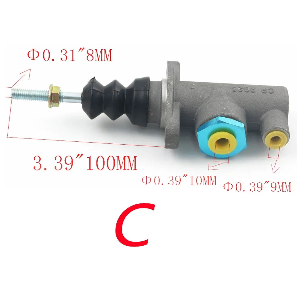 

Гидравлический насос 0,625/0,75 бар, главный цилиндр для дрифта, гидравлический ручной тормоз, ручной тормоз