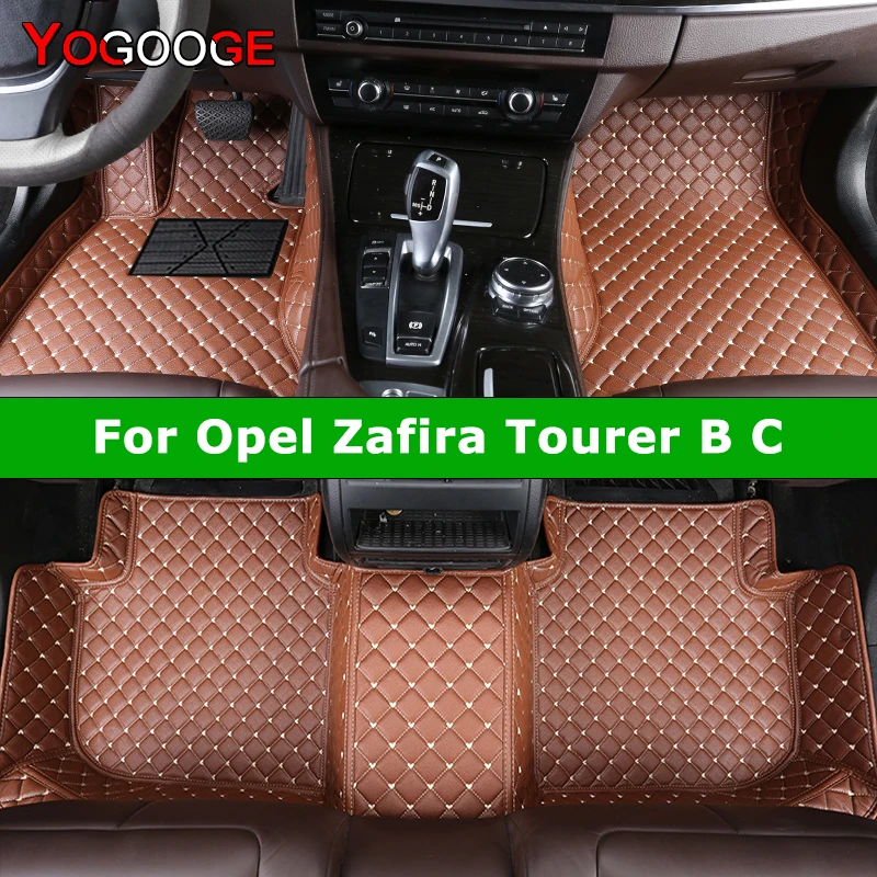 Автомобильные коврики YOGOOGE на заказ для Opel Zafira Tourer B C автомобильные ковры