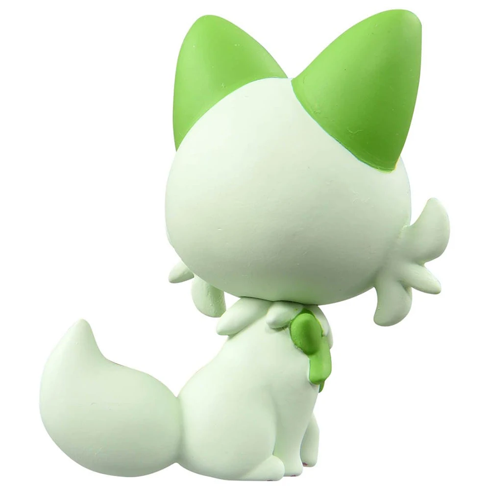 Фото Оригинальная коллекционная фигурка TAKARA TOMY Pokemon Monster Collection MS-03 Sprigatito и MS-05 Quaxly, аниме-игровая модель, игрушка, в наличии №3