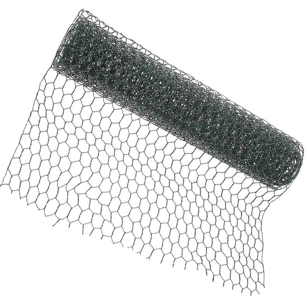 

Hexagonal Barbed Wire Mesh Fencing Poultry Net Netting Yard Garden Fence Galvanized Livestock