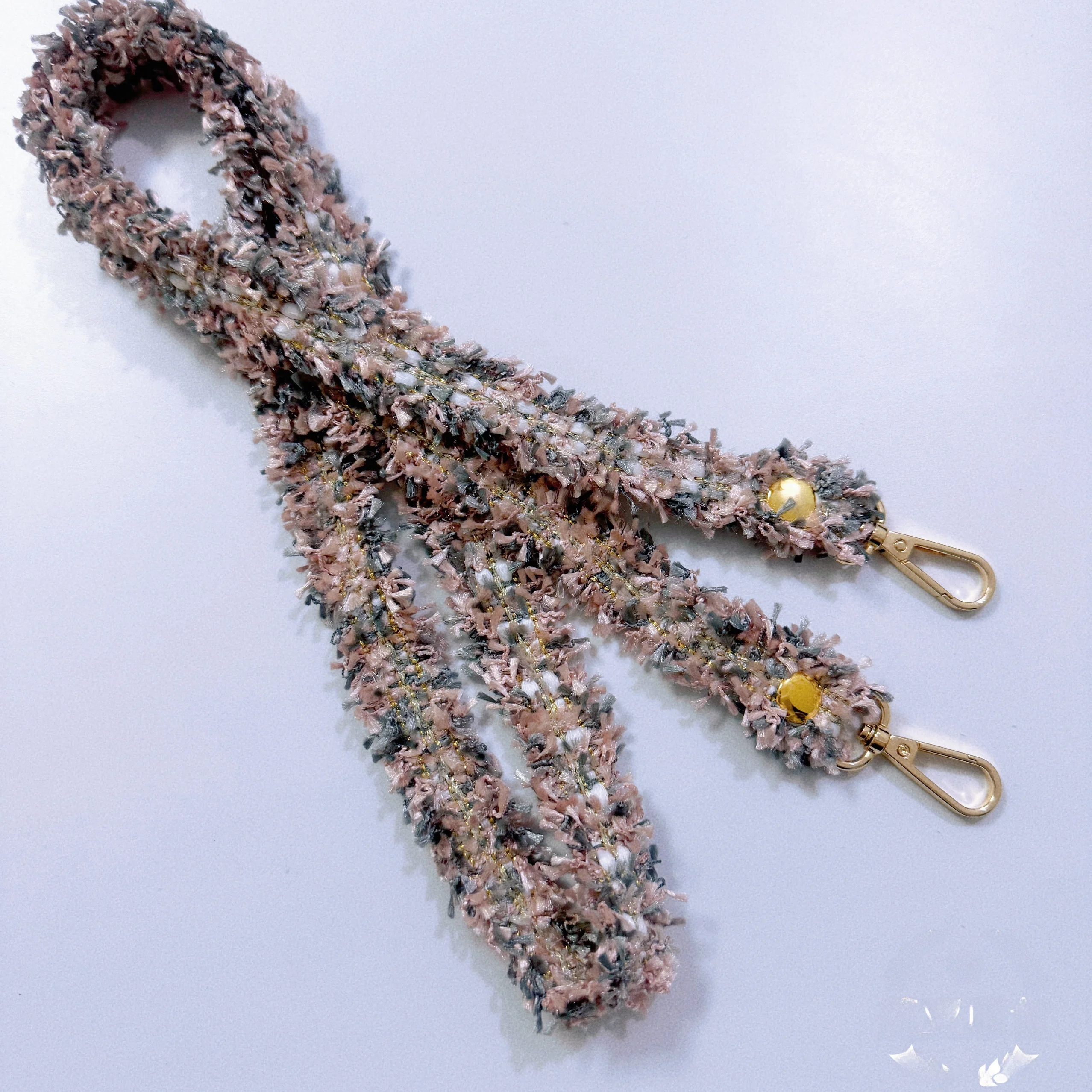 Новая мягкая классическая элегантная плюшевая маленькая сумка на ремне с