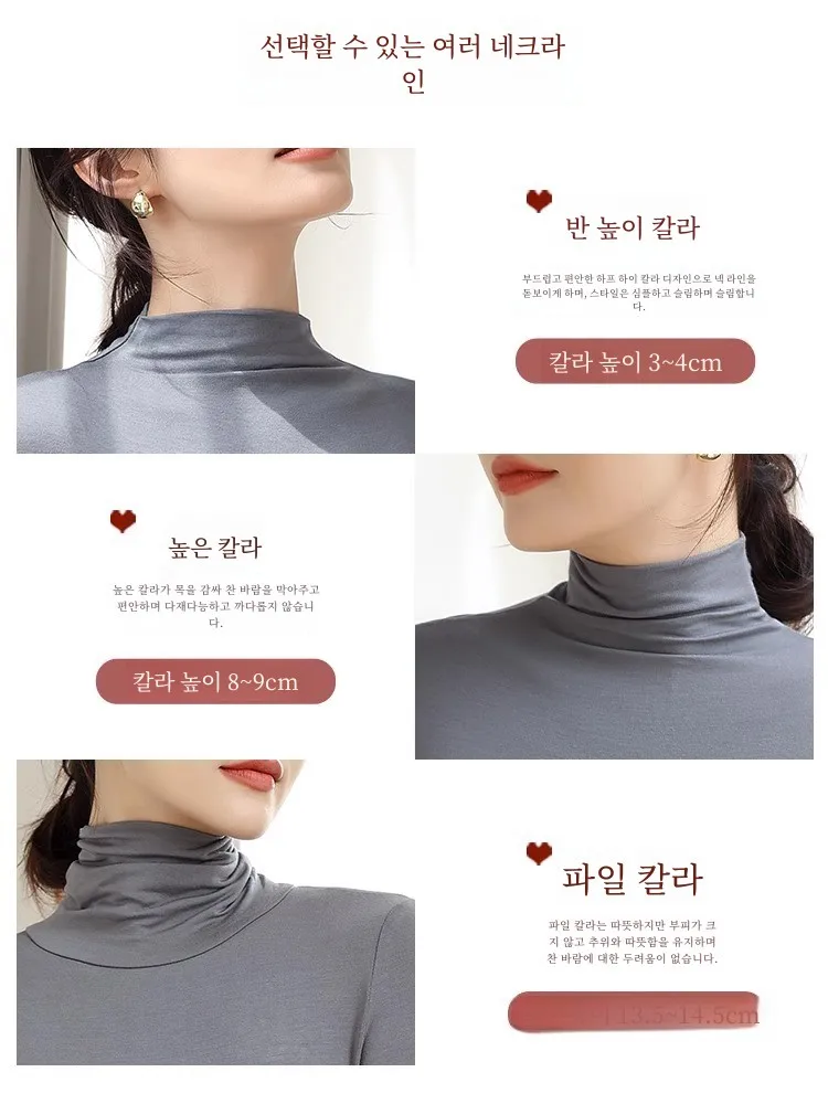 Женская Модальная черная водолазка новинка на весну/Осень/зиму Облегающая