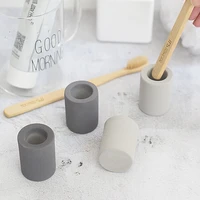 fashion diatomite small toothbrush holder prevent mold and bacteria absorb odor toothbrush storage rack bathroom acccessories