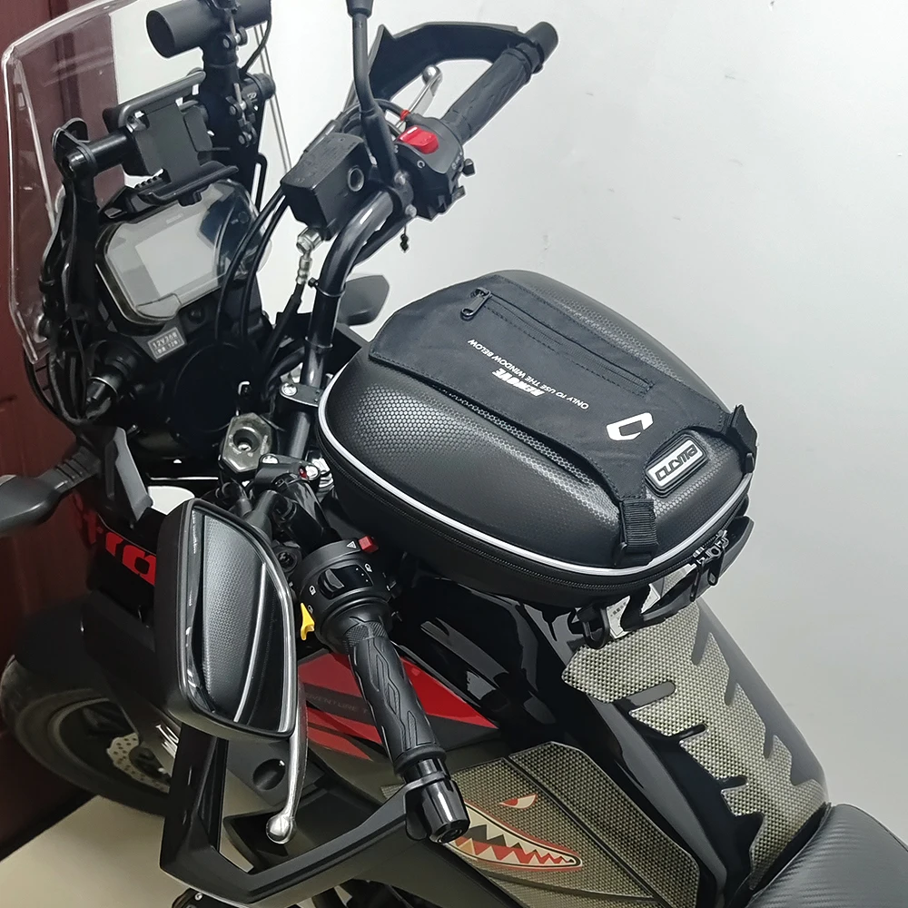 Фото Сумка для топливного бака для SUZUKI Vstrom 650 1000 1050/XT 800 V-STROM DL650 DL1000, водонепроницаемая сумка для мотоцикла, навигация, бак №2