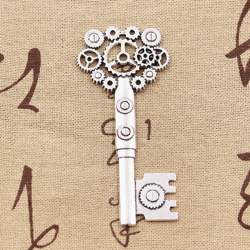 

3 шт., винтажные подвески для рукоделия, 71x31 мм