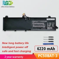 ugb new pc50bat 3 battery for key 15 comet lake pc50dn2 911 p1 series notebook 11 4v 73wh 6220mah