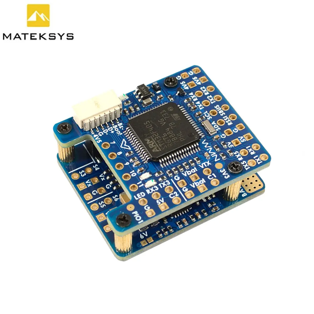 Контроллер полета MATEK F405-WMN F405 STM32F405RGT6 с Baro OSD Blackbox 132A ток Sense 2-6S Lipo 22X22m для дрона RC FPV