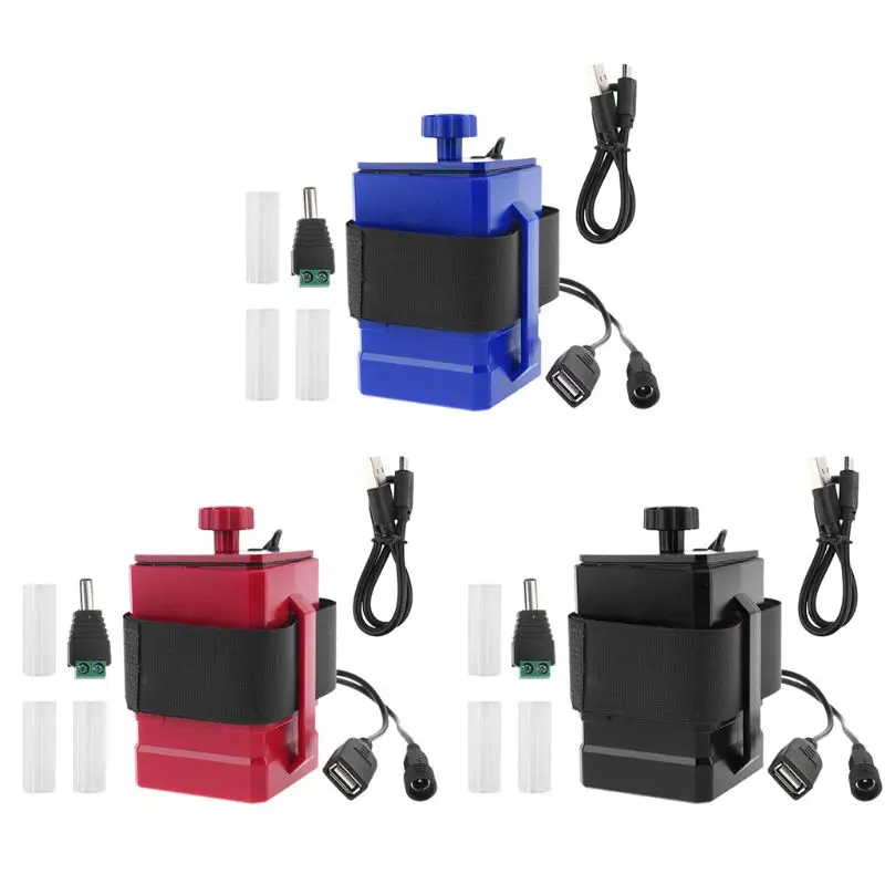 

DIY 3x 18650 26650 Battery Box Storage for Case USB 5V for Dc 12.6V Mobile Power New Dropship