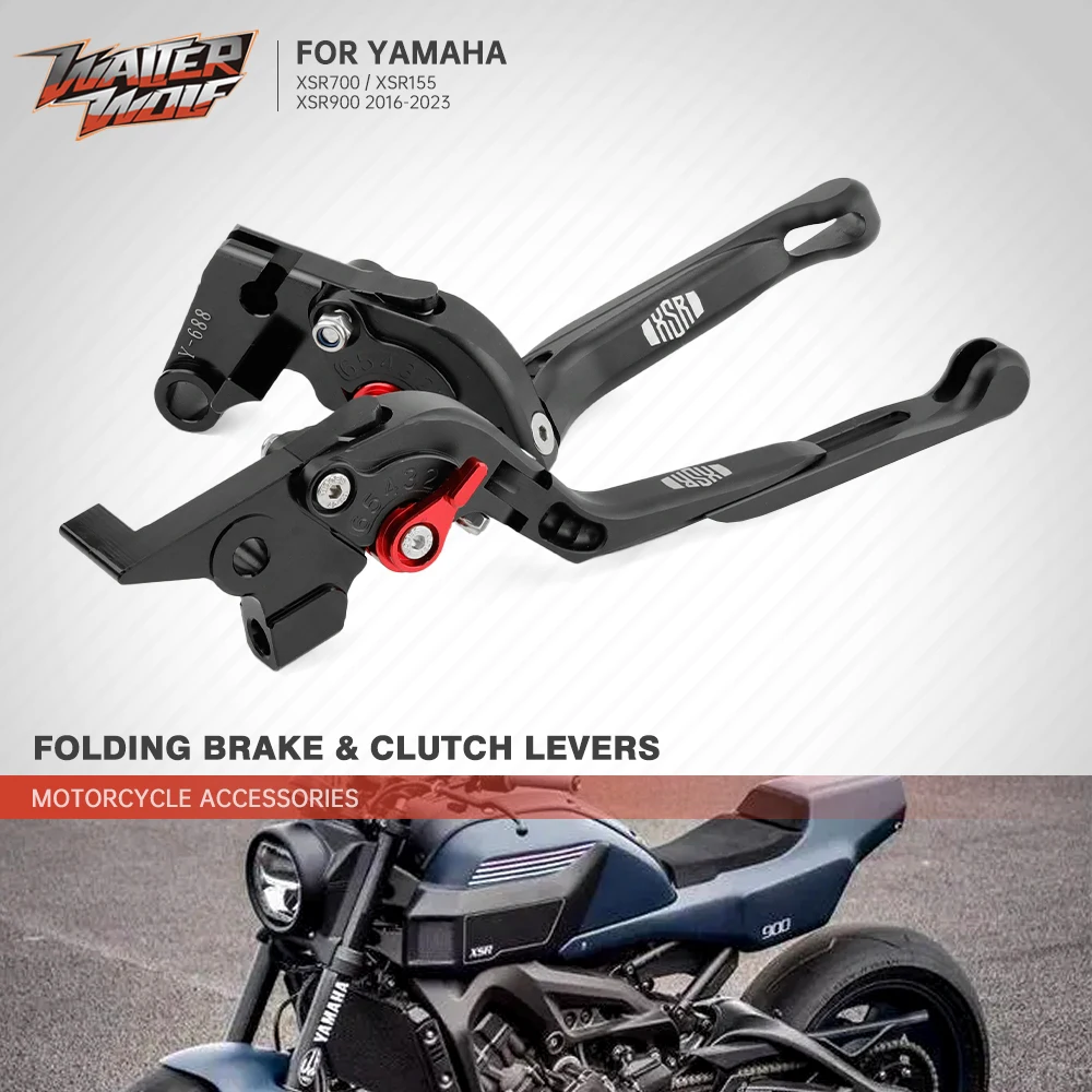 

Рычаги Сцепления Мотоцикла Для YAMAHA XSR700 XSR900 XSR155 2016-2023, регулируемые Складные Выдвижные ручки XSR 700 900 155