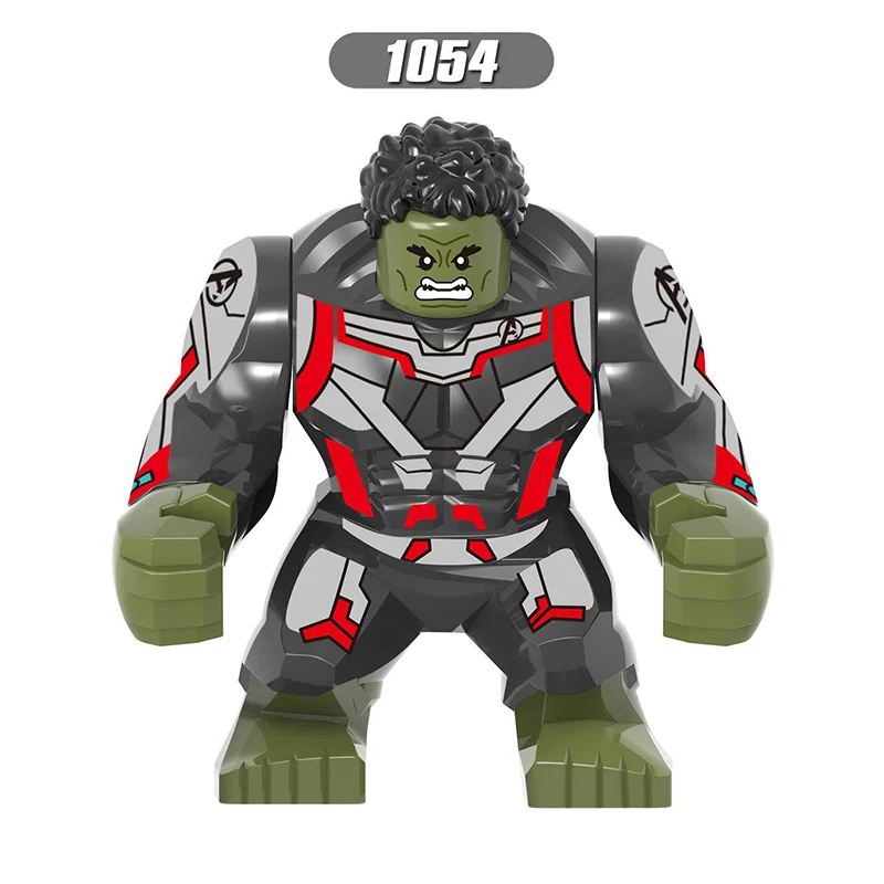 

New Disney BIG SIZE Heroes Hulk Building Blocks Bricks Models Figure Educational Toys For Children