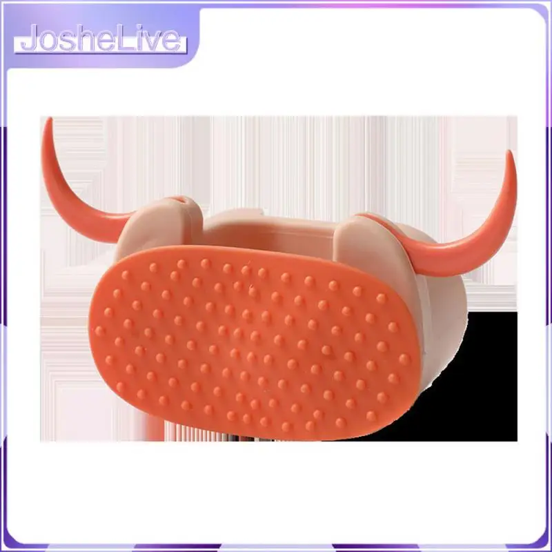 

Ox Head Hanging Wall Mop Rack Hook Traceless Toilet Bathroom Storage Broom Rack Living Room Kitchen Non Perforated Mop Clip