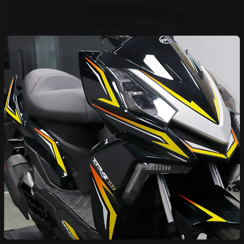 

Motorcycle Sticker Car Pull Decal Print Film Car Sticker for Sym Drg drgbt158 150