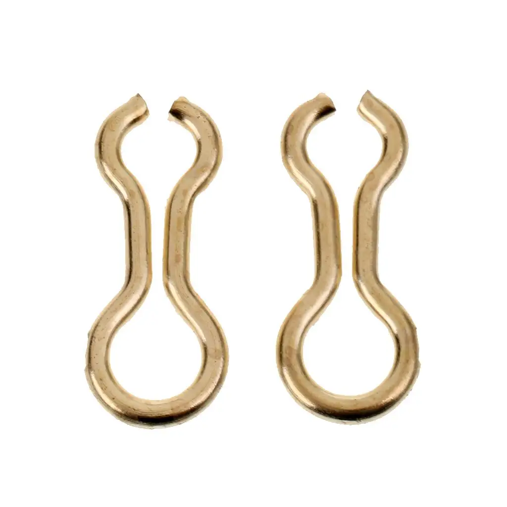 100Pcs Brass Sinker Eyes Eyelets for Molds Fishing Loops Swivel Tackle | Спорт и развлечения
