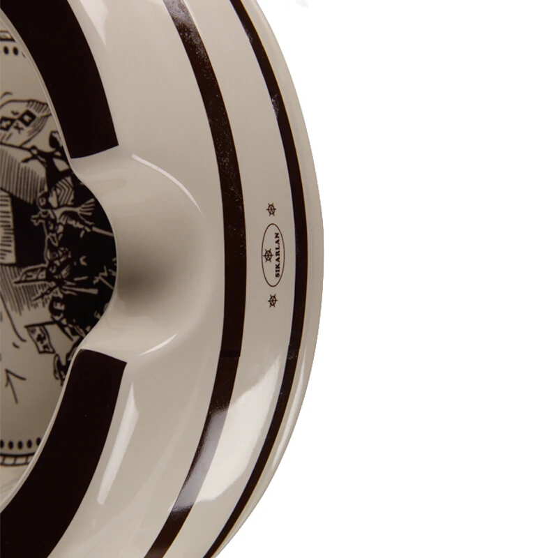 Ceramic Cigar Ashtray Cuban Original Special Three-Pack Office Household