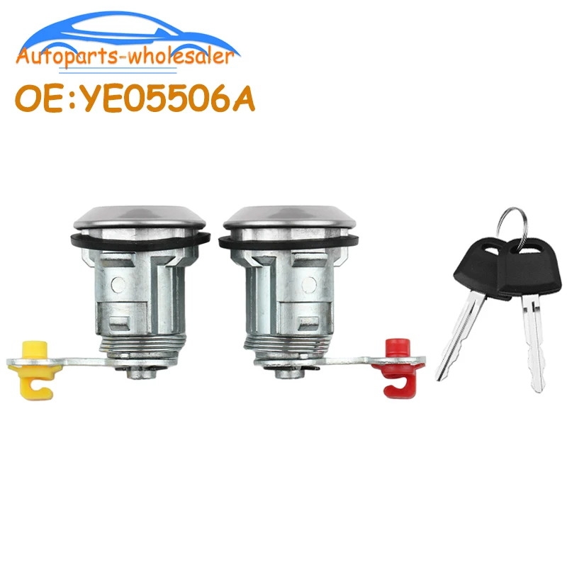 

Новый цилиндр дверного замка с 2 ключами YE05506A, подходит для MITSUBISHI L200 2001 ‑ 2005, автомобильные аксессуары