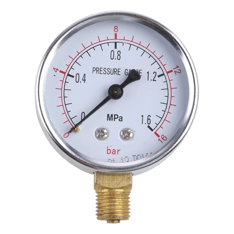 

Практичный манометр M6CF с винтовым внешним диаметром 12,8 мм измеритель давления воды