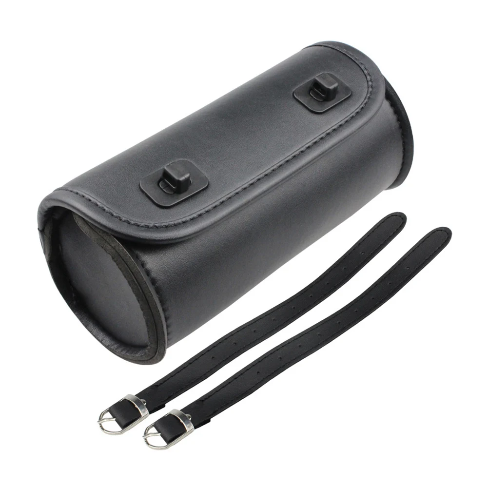 

Motorcycle Saddle Bag Outdoor Back Seat Organizer PU Leather Compact Durable Convenient Easy Install Camping Moto Accessories