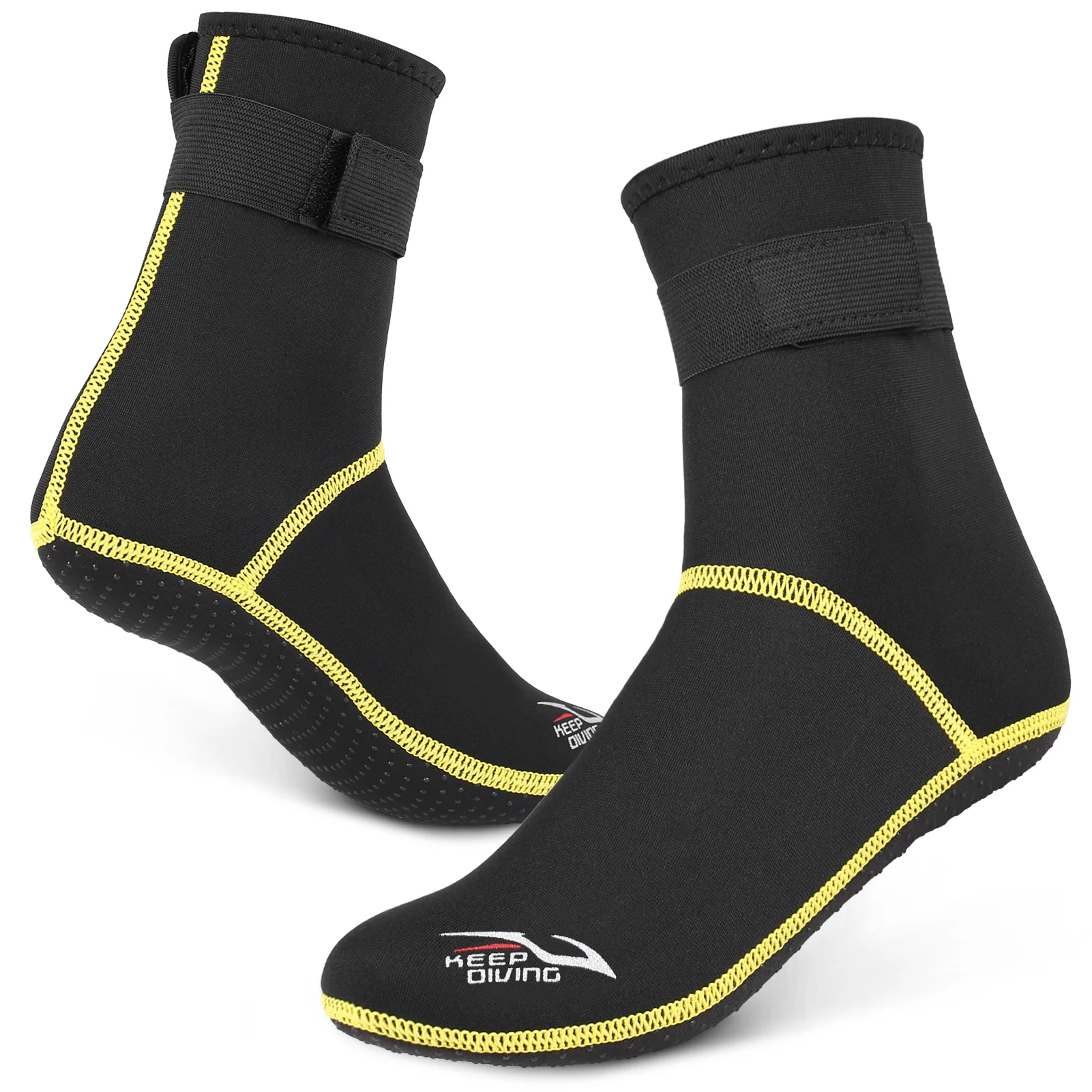 

Diving Socks 3mm Neoprene Beach Water Socks Thermal Wetsuit Boots Anti Slip Diving Socks for Rafting Snorkeling Sailing Swimming