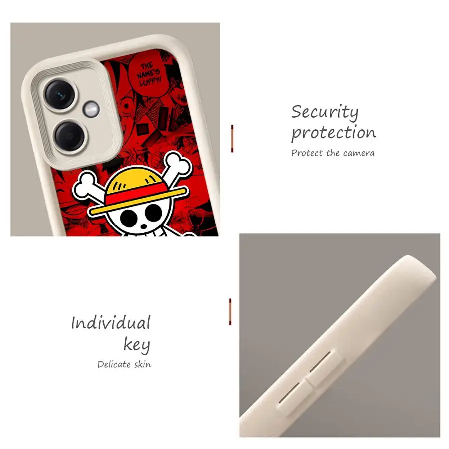 Чехол для телефона Xiaomi Poco X3 Pro C61 C50 X3NFC Redmi 12C 13 A2 Plus 12 13C противоударный чехол Funda Anime