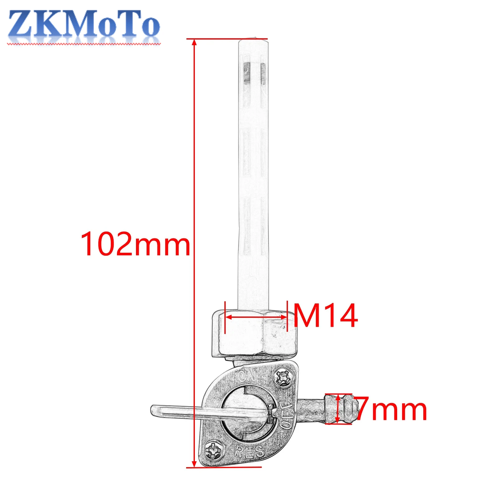 ATV мотоцикл M14 газ бензин топливный бак переключатель кран Petcock клапан для Honda CM185T