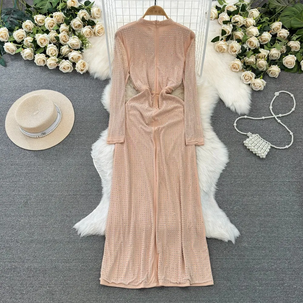 Новинка 2024 модное весенне-летнее женское трехмерное платье с трехмерным