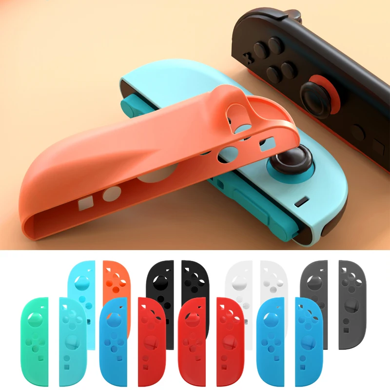 Фото Силиконовый мягкий чехол, защитный чехол для Nintendo Switch 2, NS2, контроллер Joy-Con, полная защитная ручка для кожи №1