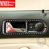 carbon fiber sticker for vw golf 4 jetta bora mk4 r32 gti 1999 2004 inner door handle protection frame interior car accessories