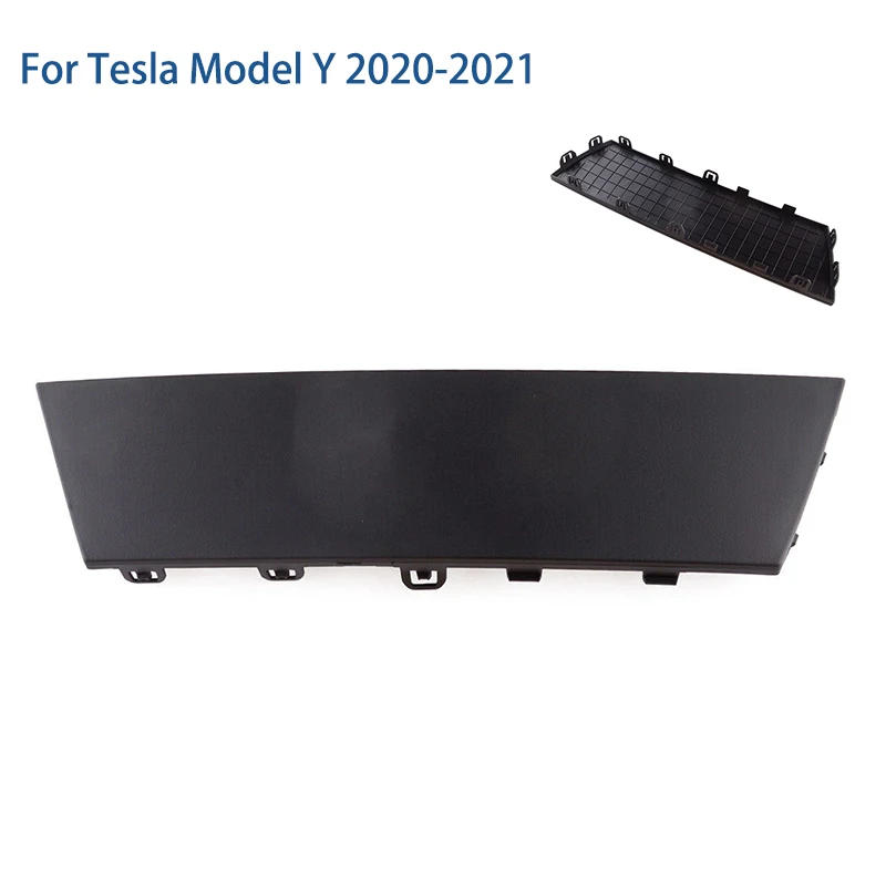 

1 шт., черная пластиковая крышка для заднего бампера Tesla Model Y 2020-2021