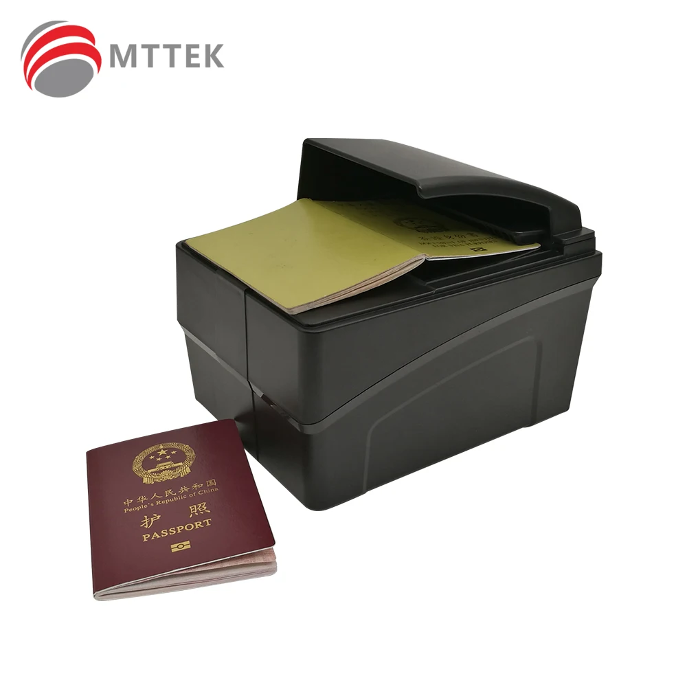 4 шт. MEPR100 + считыватель паспорта на полную страницу/Сканер OCR MRZ и RFID для отелей