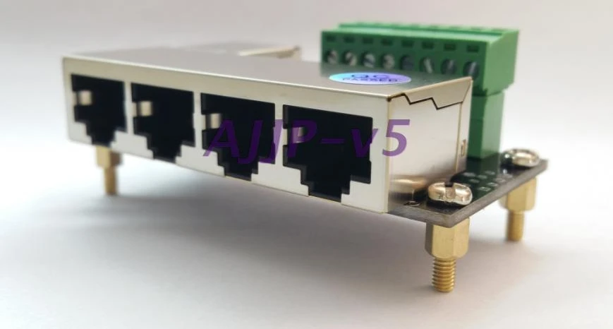 

RS485 Modbus CAN Industrial Controller Bus Serial Communication Hub Connector RJ45 Intercommunication Network Port