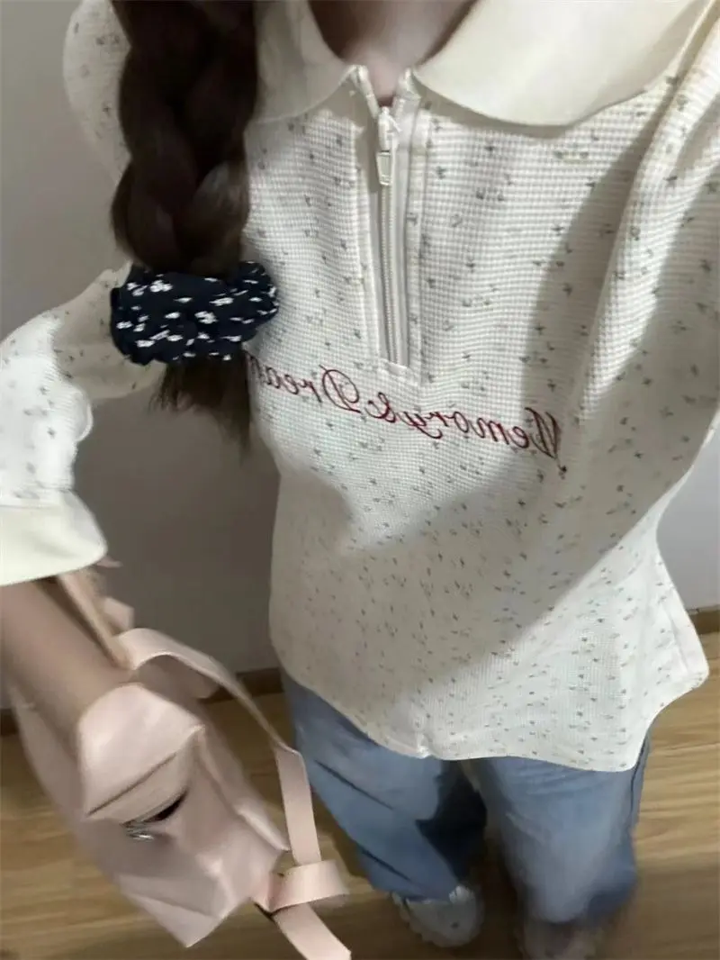 Новые осенние рубашки в консервативном стиле базовые все Macth Harajuku корейские топы