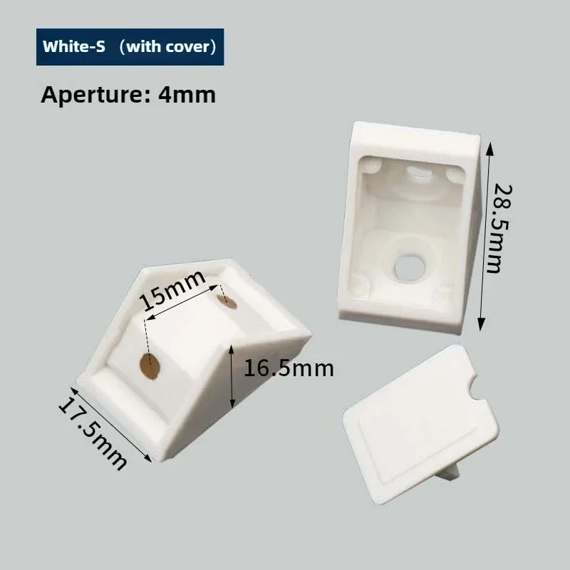 

Угловые кронштейны из нейлона 20 шт.