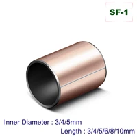 bearing 10203050pcs sf 1 self lubricating composite bearings oilless bushing oil bearing inner diameter 345mm copper sleeve