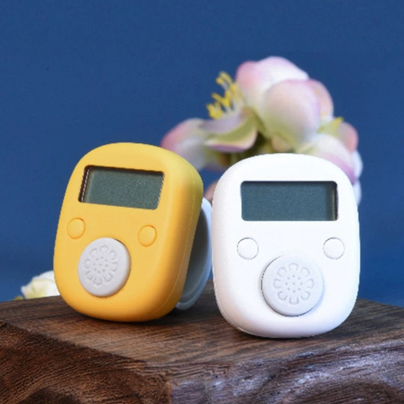 Электронный цифровой счетчик колец на палец ручной рядов вязания KXRE