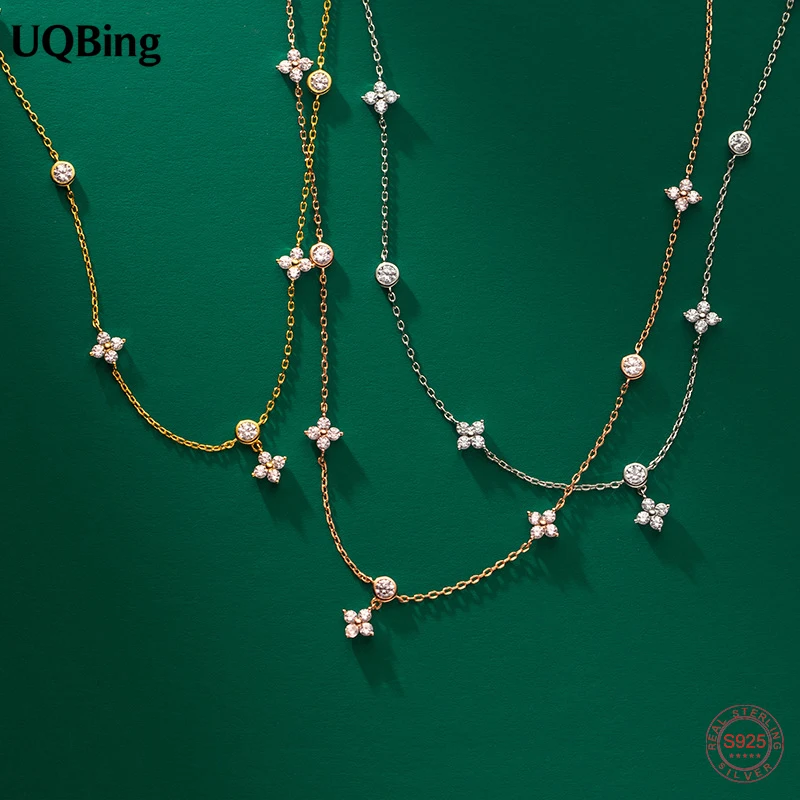 

Женский чокер из серебра 925 пробы, с фианитом