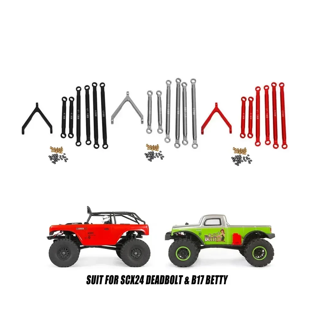 Алюминиевые звенья шасси с ЧПУ для 1/24 RC гусеничного автомобиля LWB 133 5 мм осевой