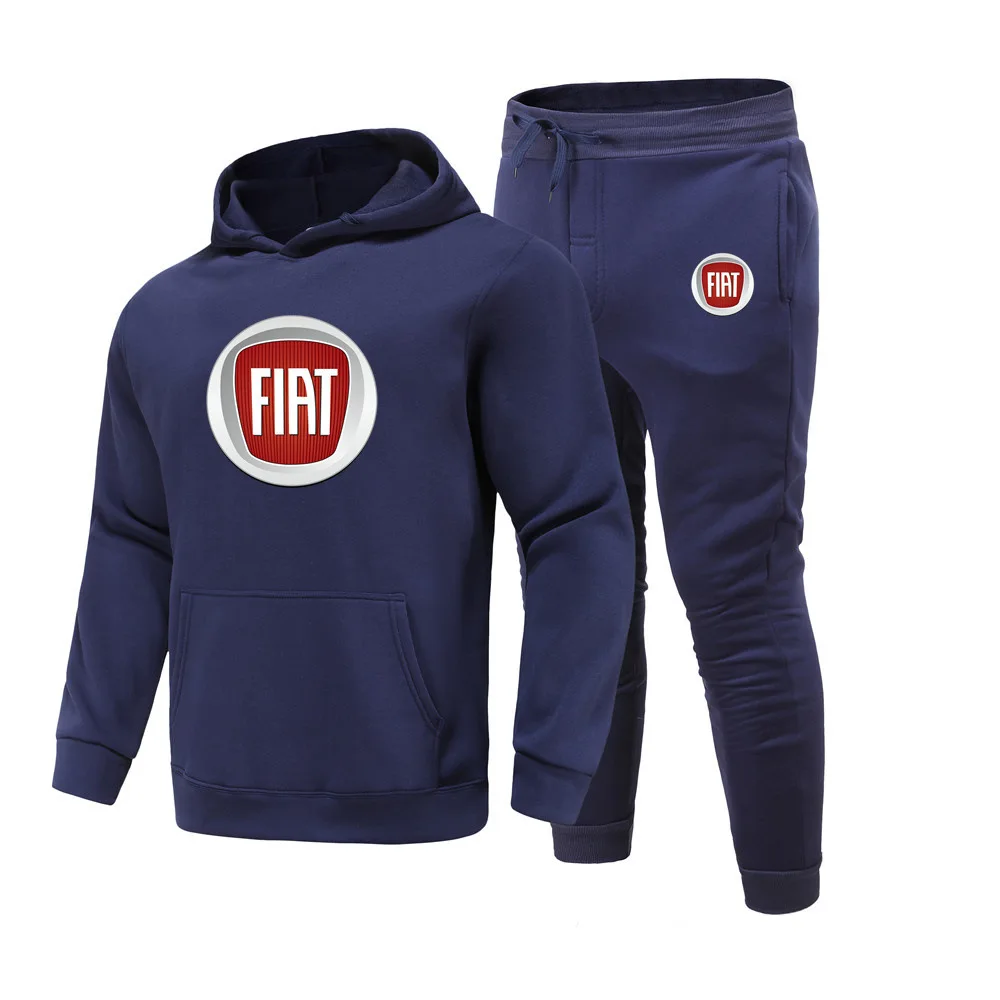 

Hot Spring Male Fall Lounge Wear Hoodies Suits for Fiat Logo Clothes Mens Sweatshirt Cotton Outdoor Harajuku Hoody Clothing Men
