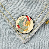 below shimmering tides pin custom funny brooches shirt lapel bag cute badge cartoon cute jewelry gift for lover girl friends