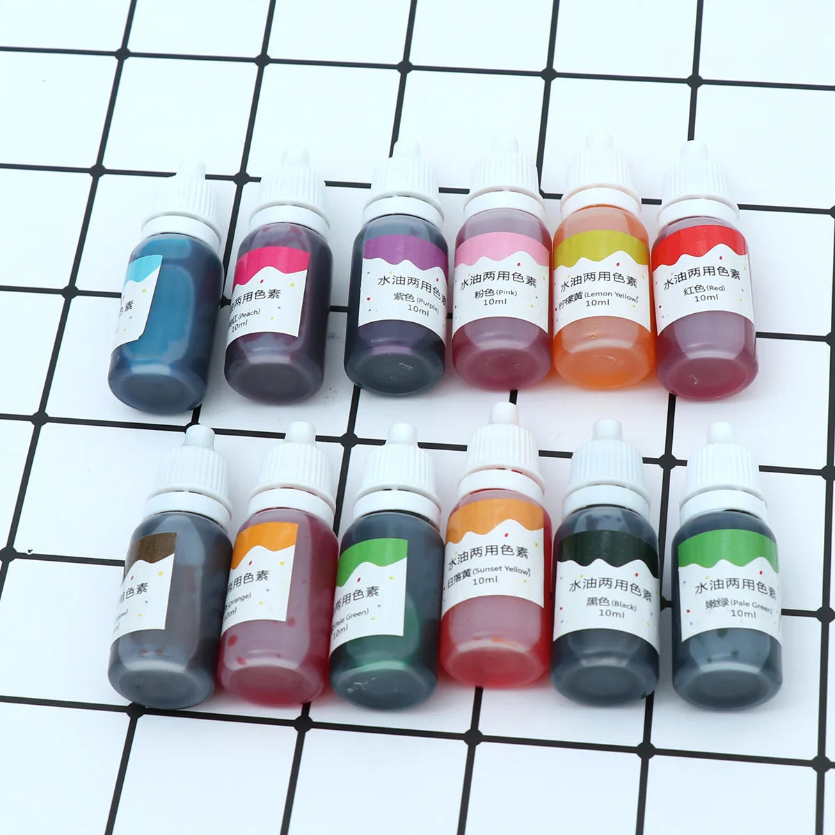 

Набор для изготовления цветного пигмента, зернистость воды, масло двойного использования, набор для окрашивания мыла