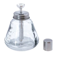 1pc practical transparent durable press bottle push down dispenser for nail liquid