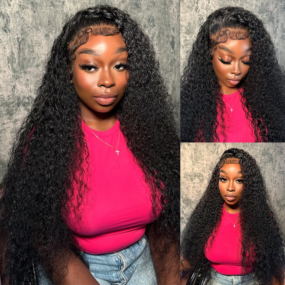 

Addictive 250% 30 Inch Loose Deep Wave 5x5 Glueless Wig 13x6 HD Lace Frontal Wig Brazilian Curly Human Hair Wigs For Women