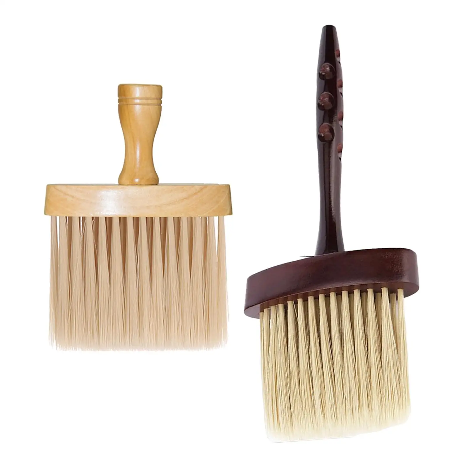 

Automobile Car Interior Cleaning Wooden Brush Soft Bristles Dusting Tool , Comfortable Grip Wood Handle , Sweeping Detailing